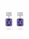 Aretes Herencia Violeta