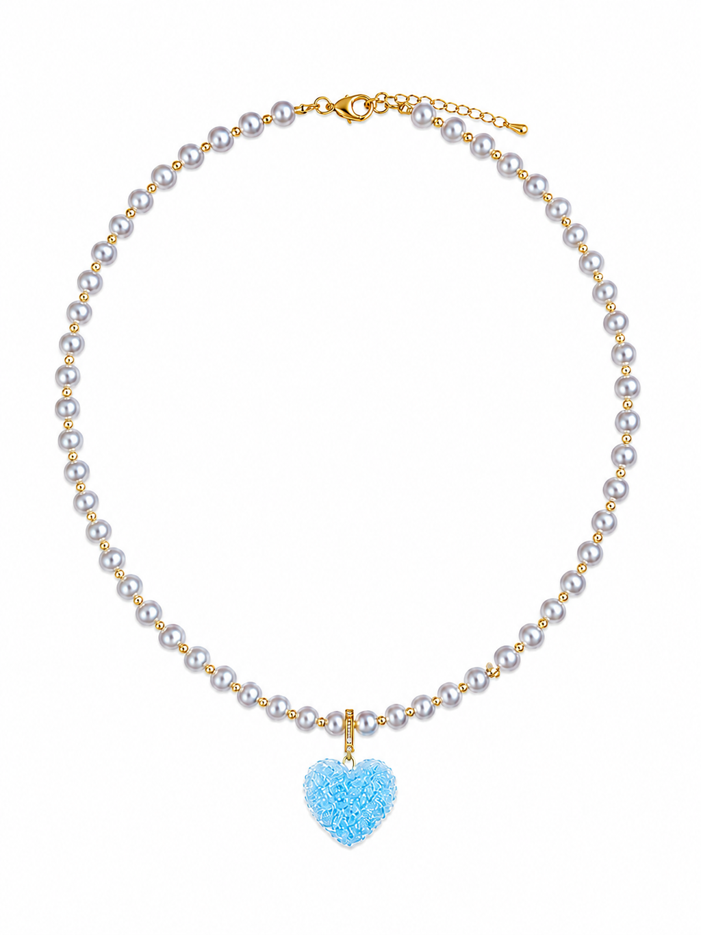 Collar Candy Heart Perla