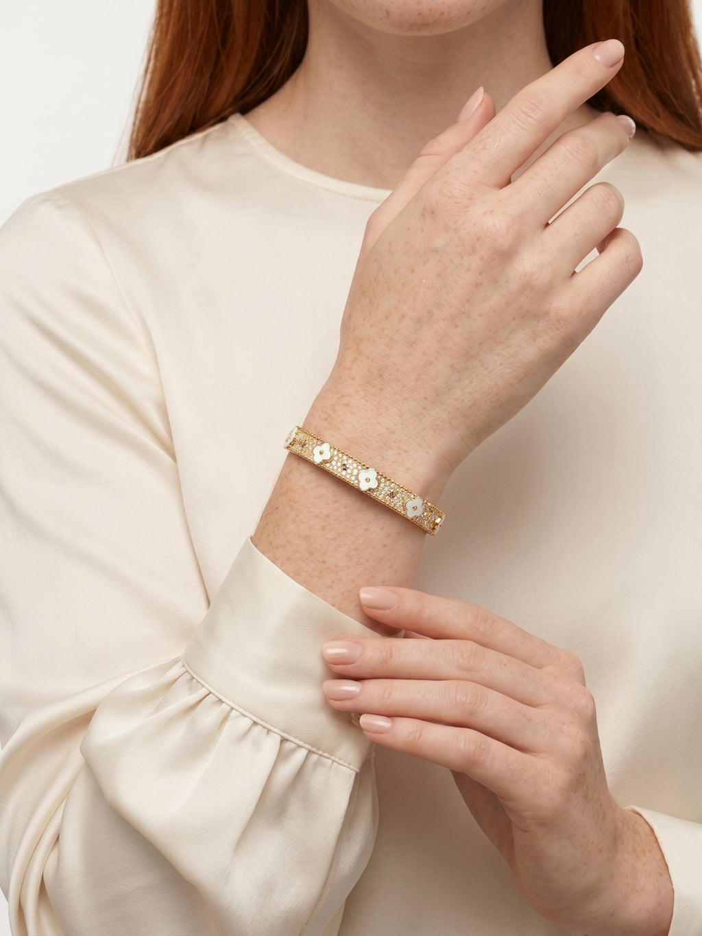 Brazalete Halo Blanc