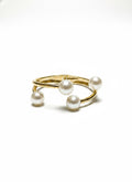 Brazalete Perla Cuádruple