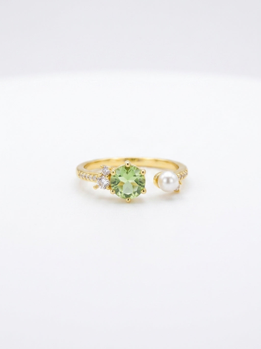 Anillo Constelación Verde