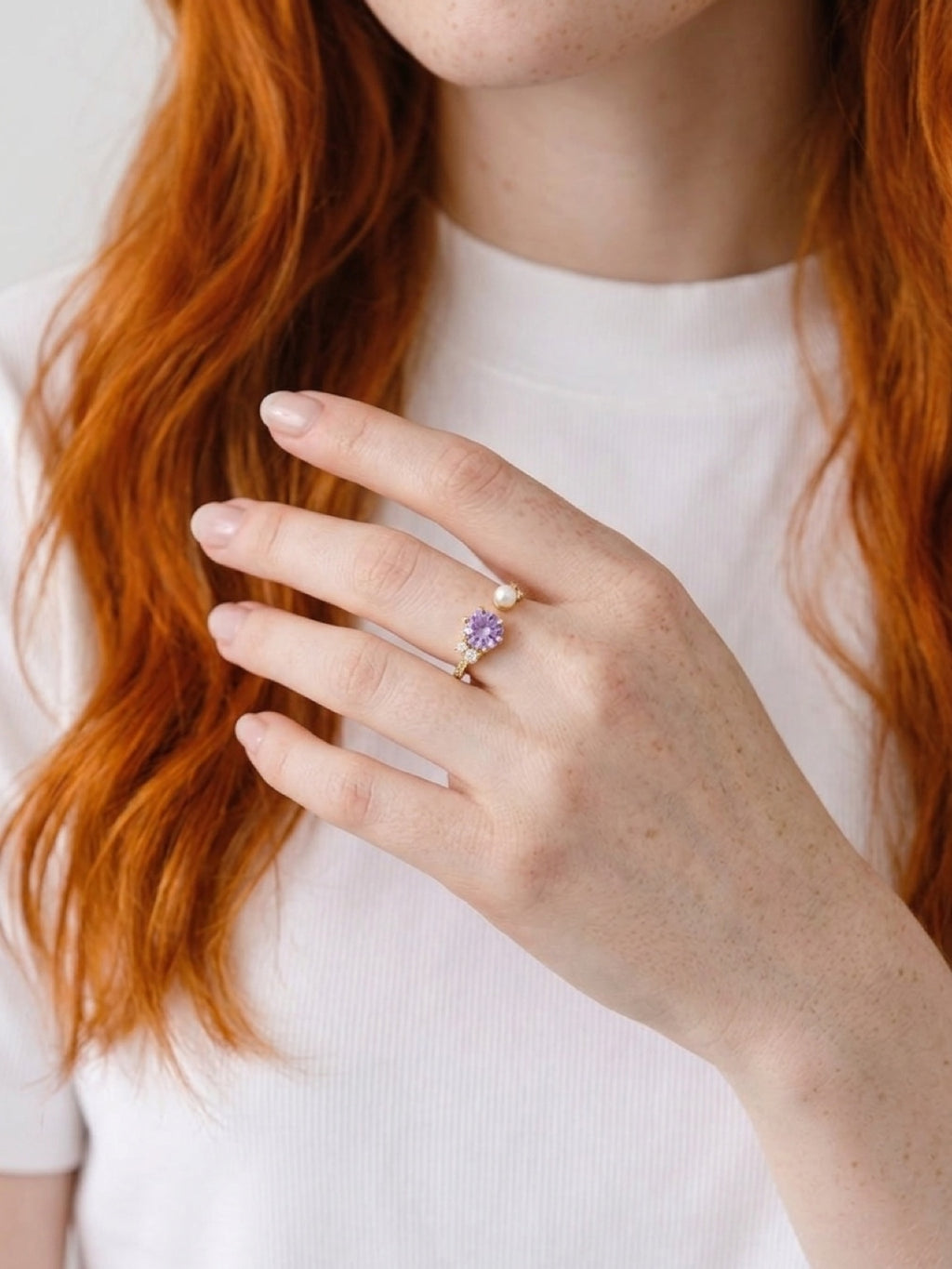 Anillo Constelación Lavanda
