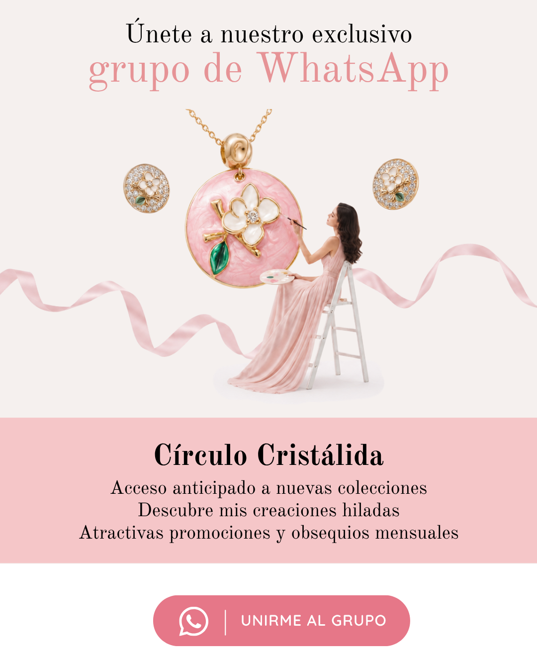Únete a nuestro exclusivo grupo de WhatsApp